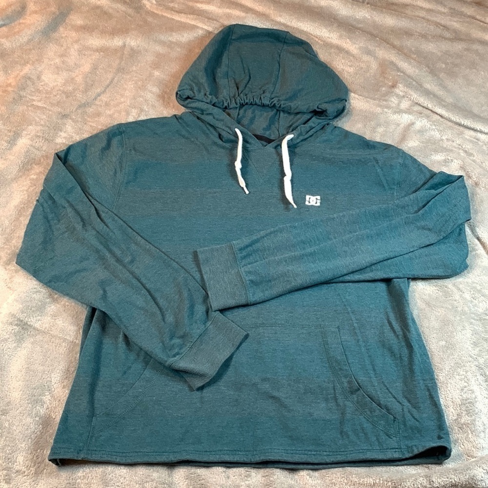 𝅺DC Striped Hooded Top